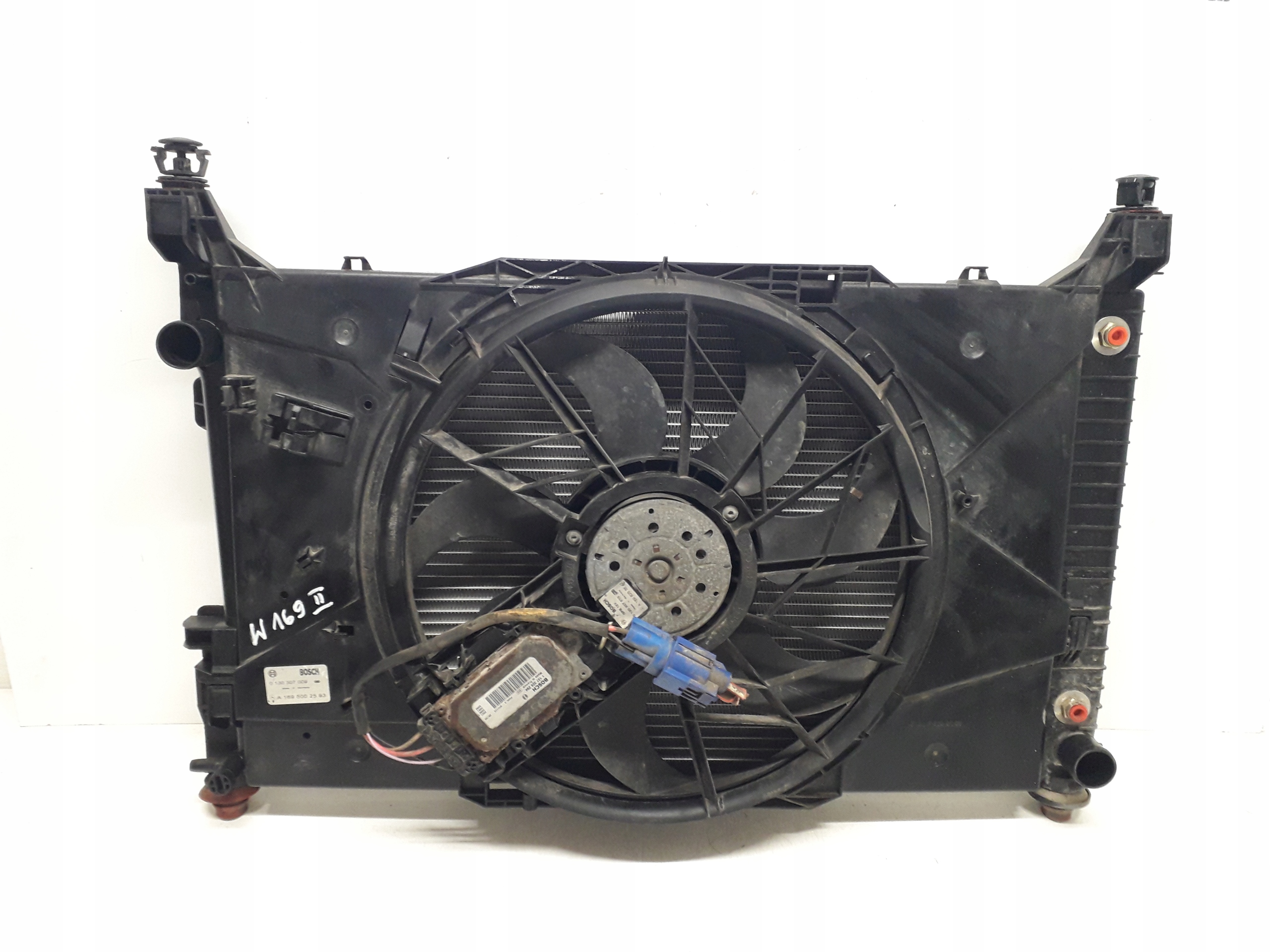 MERCEDES A W169 04-12 2.0 CDI CHŁODNICA WODY Z WENTYLATOREM A1695002593