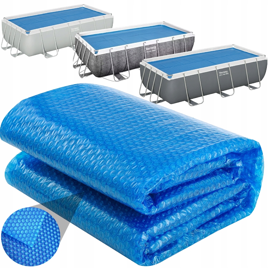 Solární ohřívač vody fola do bazénu Power Steel Frame Pool 4x2 m