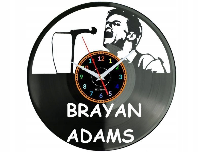Bryan Adams Nástěnné hodiny Vinylová deska Moderní dekorativní jako Dárek