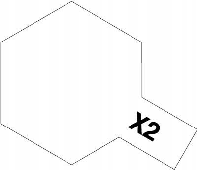 

X-2 White 23ml akrylowa farba Tamiya 81002