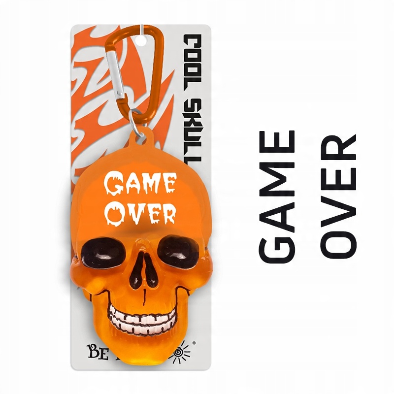 

Brelok do kluczy Game Over, pomarańczowy