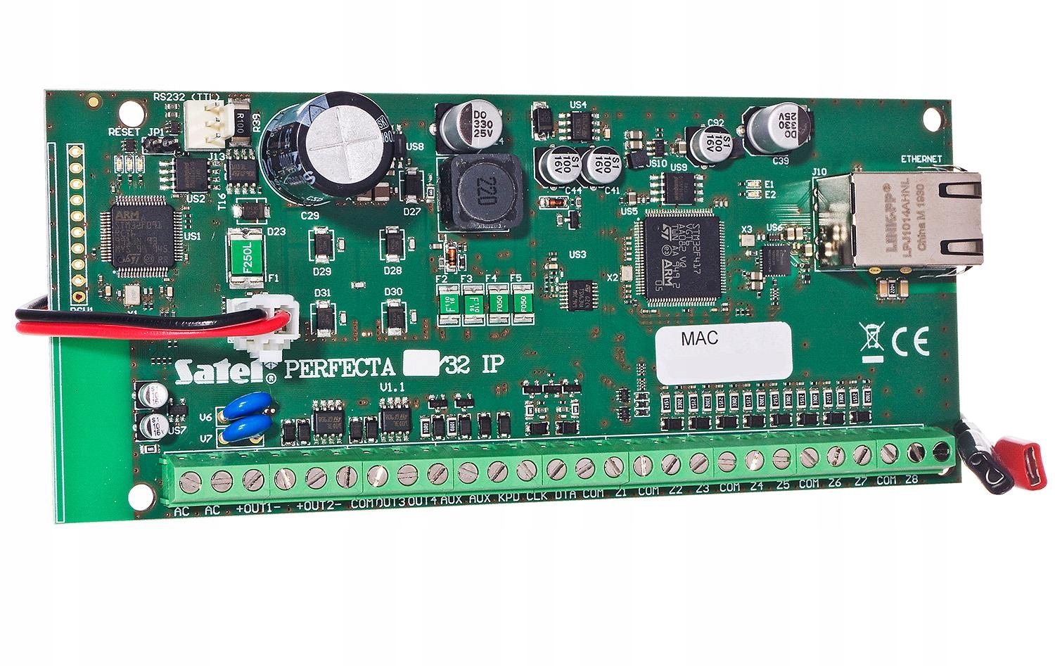 PŁYTA GŁ. CENTRALA ALARMOWA SATEL PERFECTA-IP 32 Marka Satel