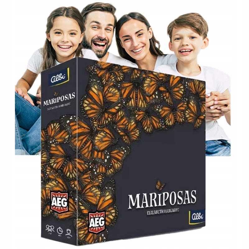 Planszowe Gry dla Dzieci na 8 Lat Mariposas Familijna Idealna na Nudę