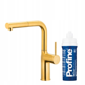 Kfa Kuchynská Batéria, Filtrácia Vody Duero Pure Move, Brushed Gold