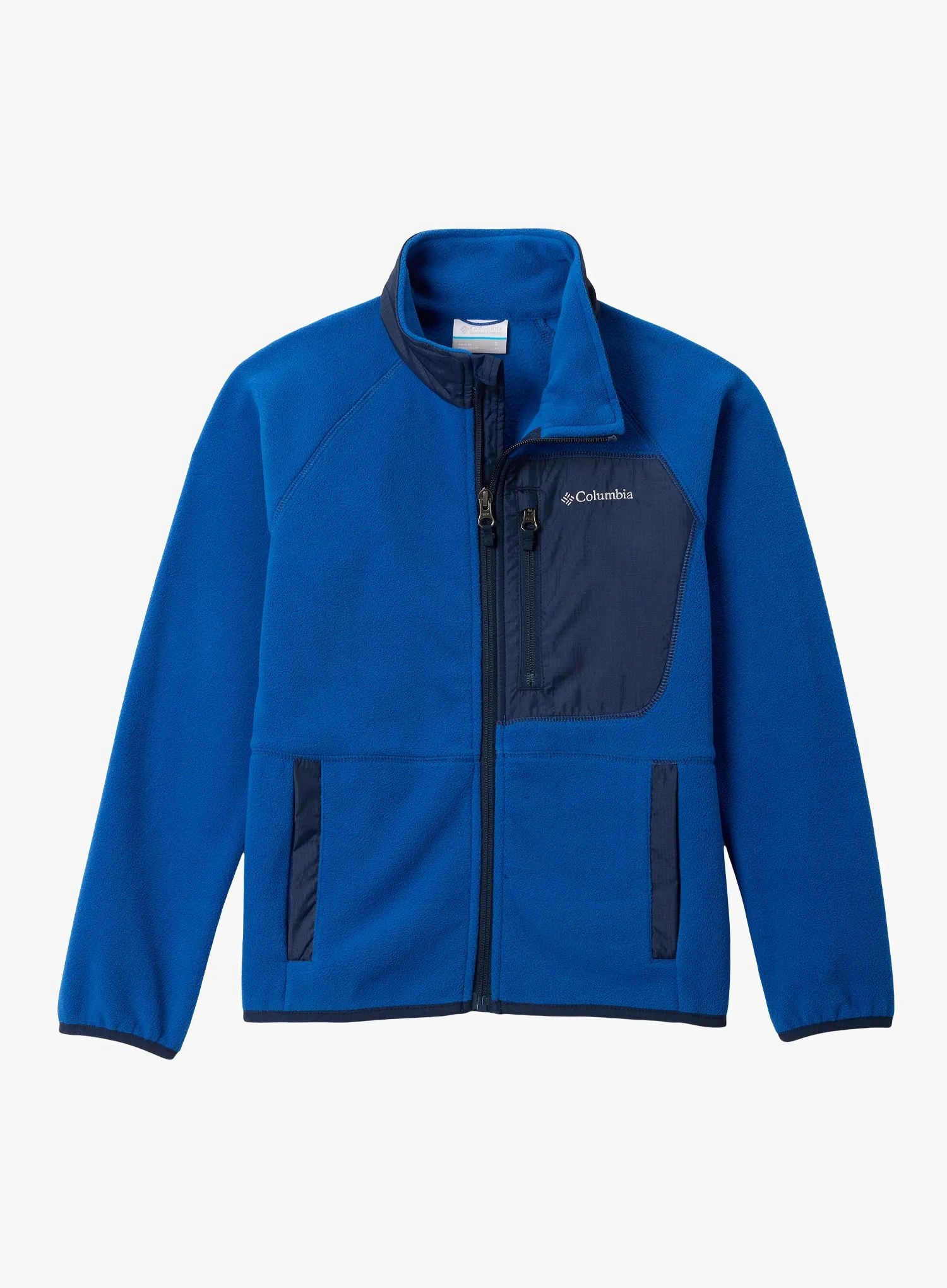 Kurtka chłopięca Columbia Fast Trek V Full Zip mountain blue/navy S