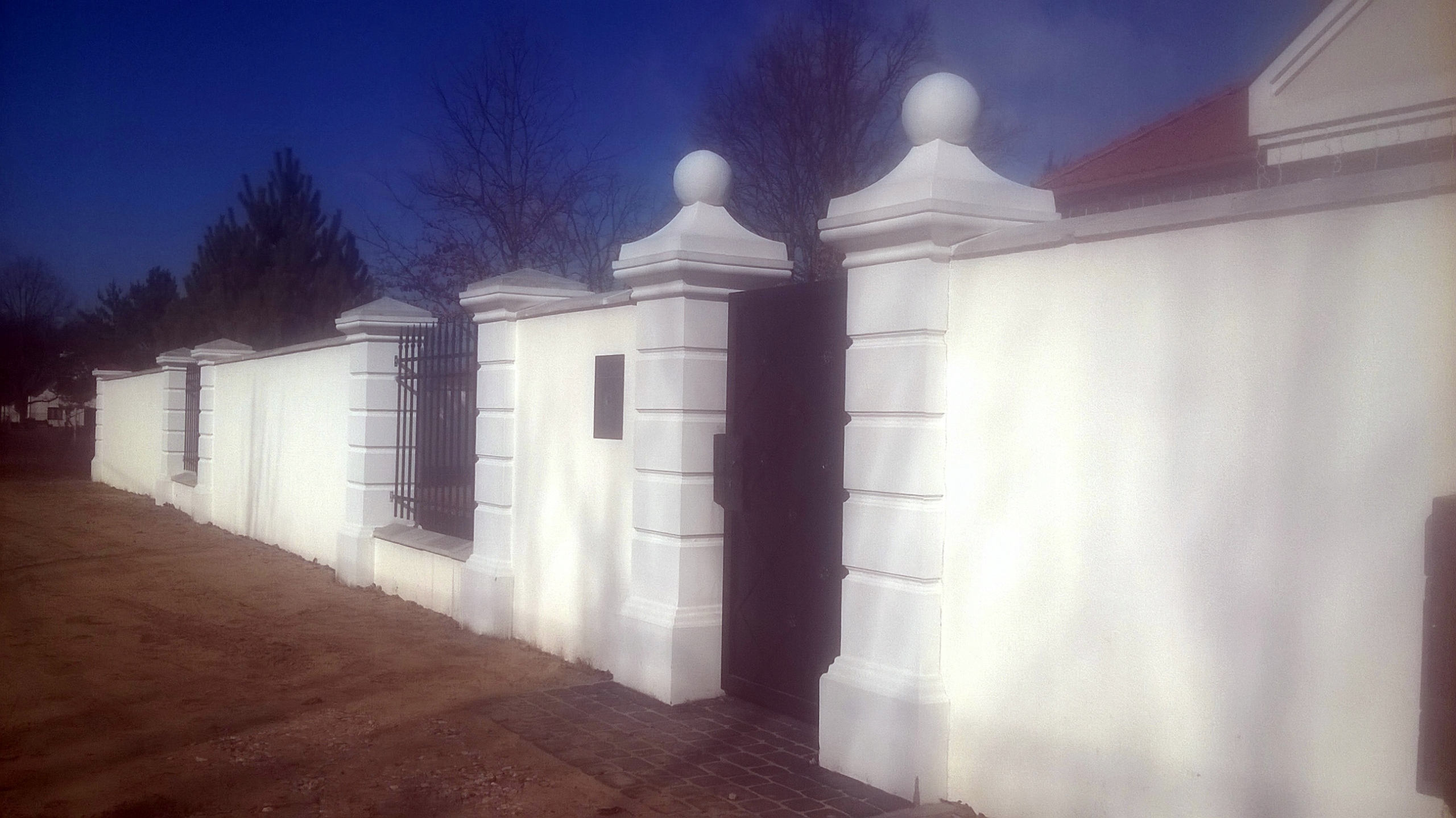 OGRODZENIA DWORKOWE,PRZĘSŁA,SŁUPKI ,Bonie Rodzaj słupek