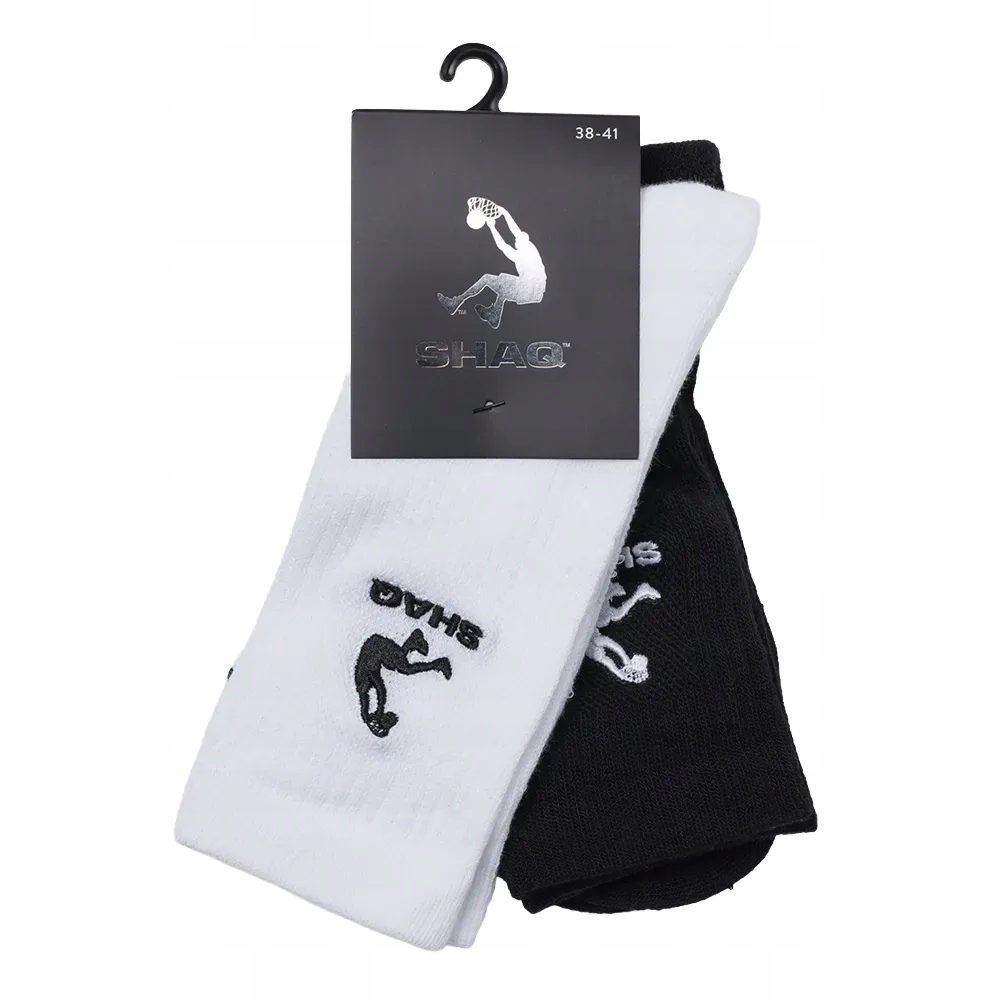 Skarpety do koszykówki Shaq bawełna 2 pary SK-YT-SHAQ22-W-AW25M 42-45