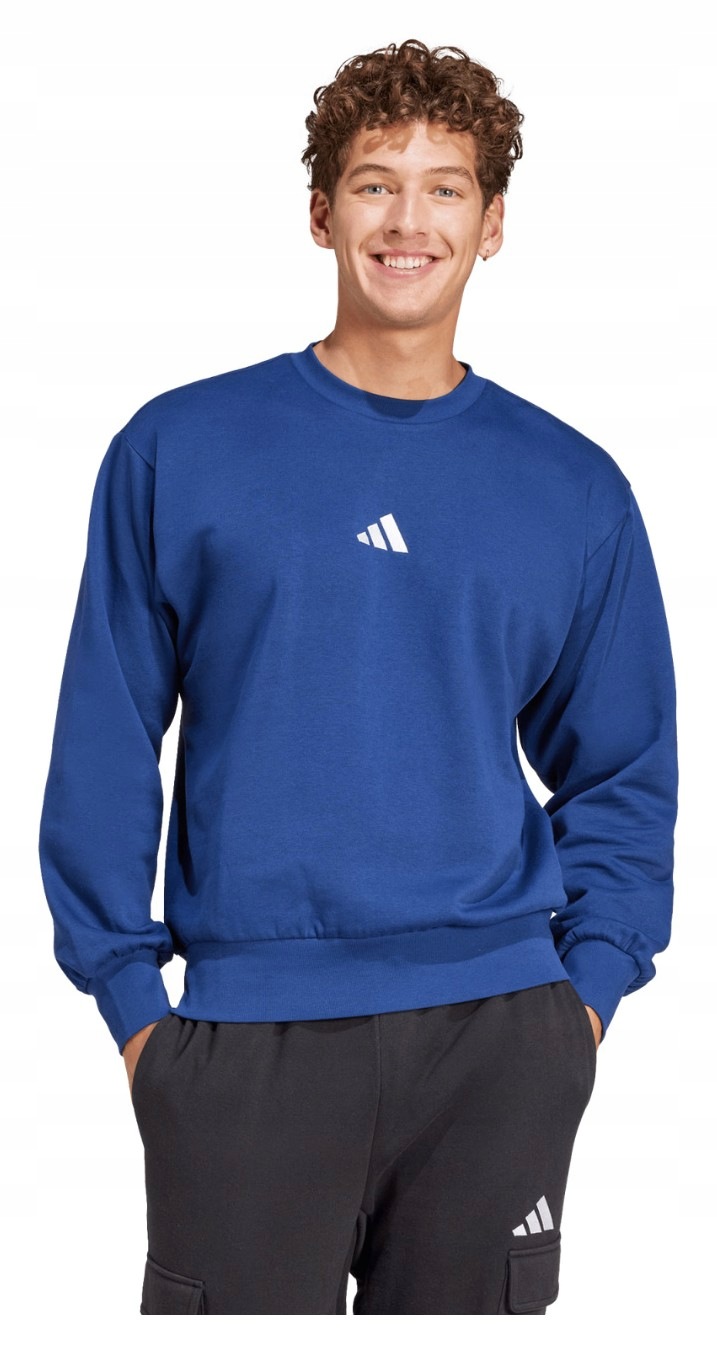 Mikina Adidas Essentials Feelcozy modrá JE3792 vel. S