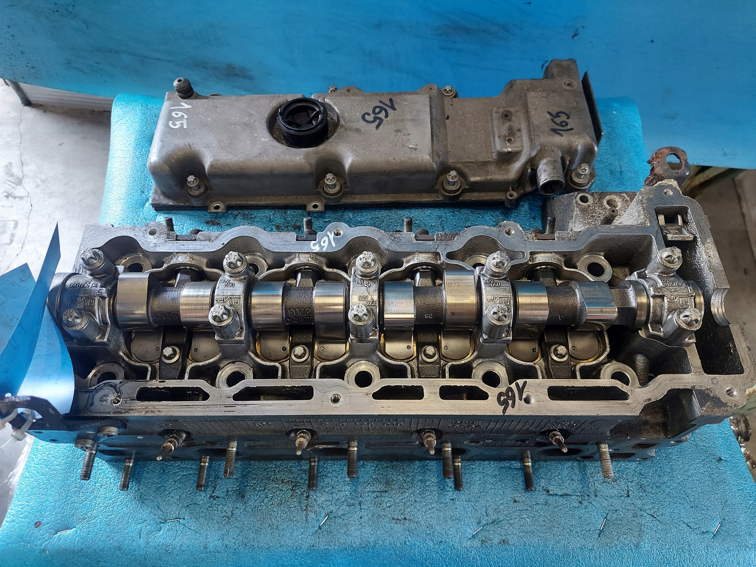 head. SAAB 9-3 2.2 TD D223L