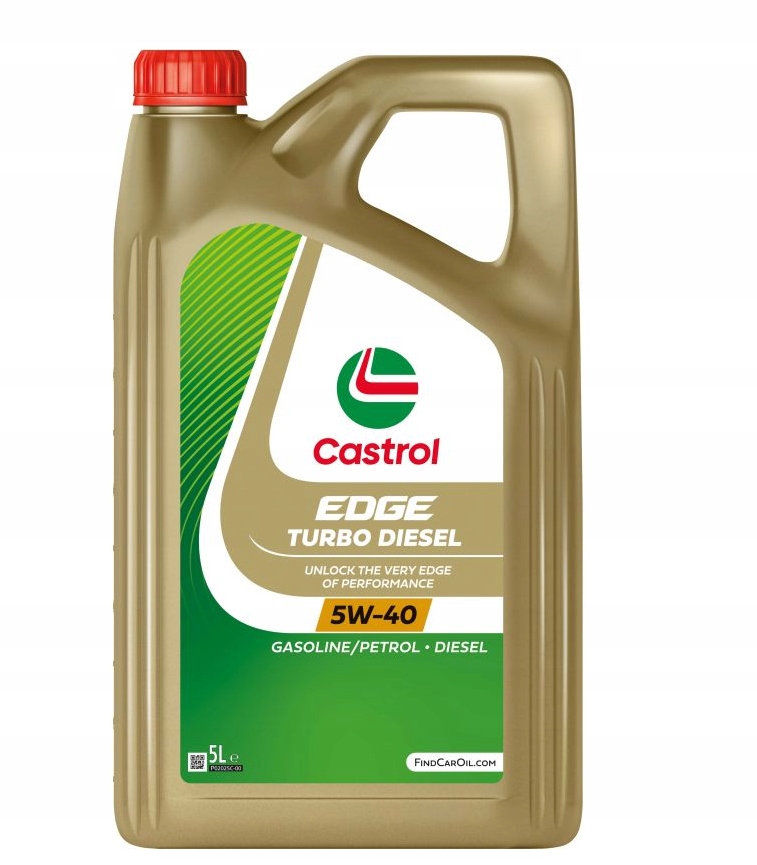Olej castrol 5v40 5 l edge turbo diesel titanium c3 sn/cf 505 0 Castrol