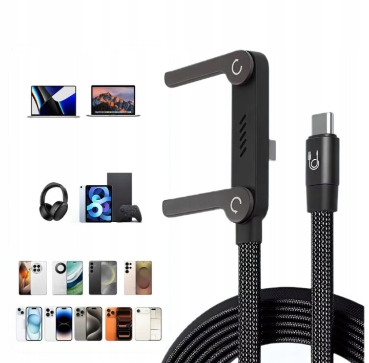 Kabel USB 4.0 Thunderbolt 4 8K 60Hz PD 240W 40Gb/s 1m