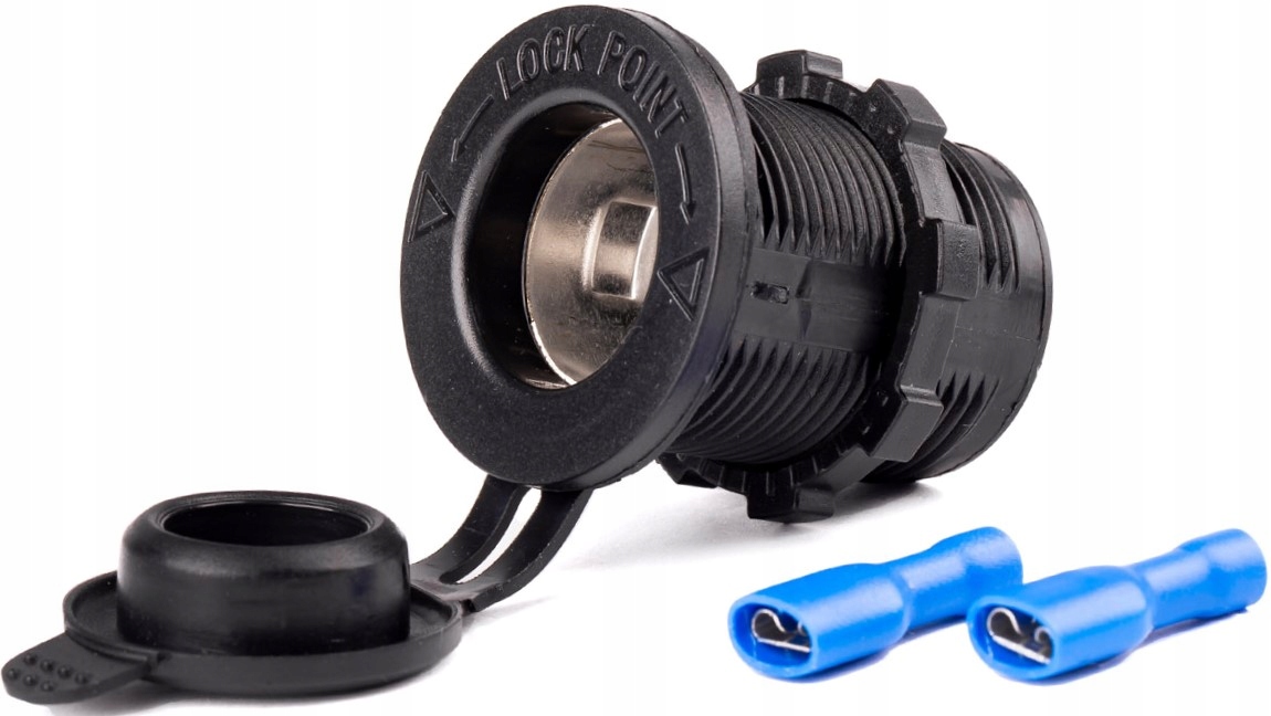 DODATKOWE GNIAZDO ZAPALNICZKI DO ZABUDOWY 12V 24V Producent inny