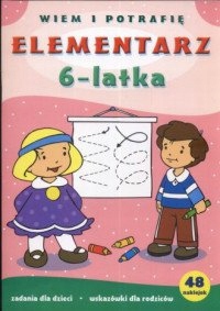 

Elementarz 6-LATKA Naklejki Wiem I Potrafię