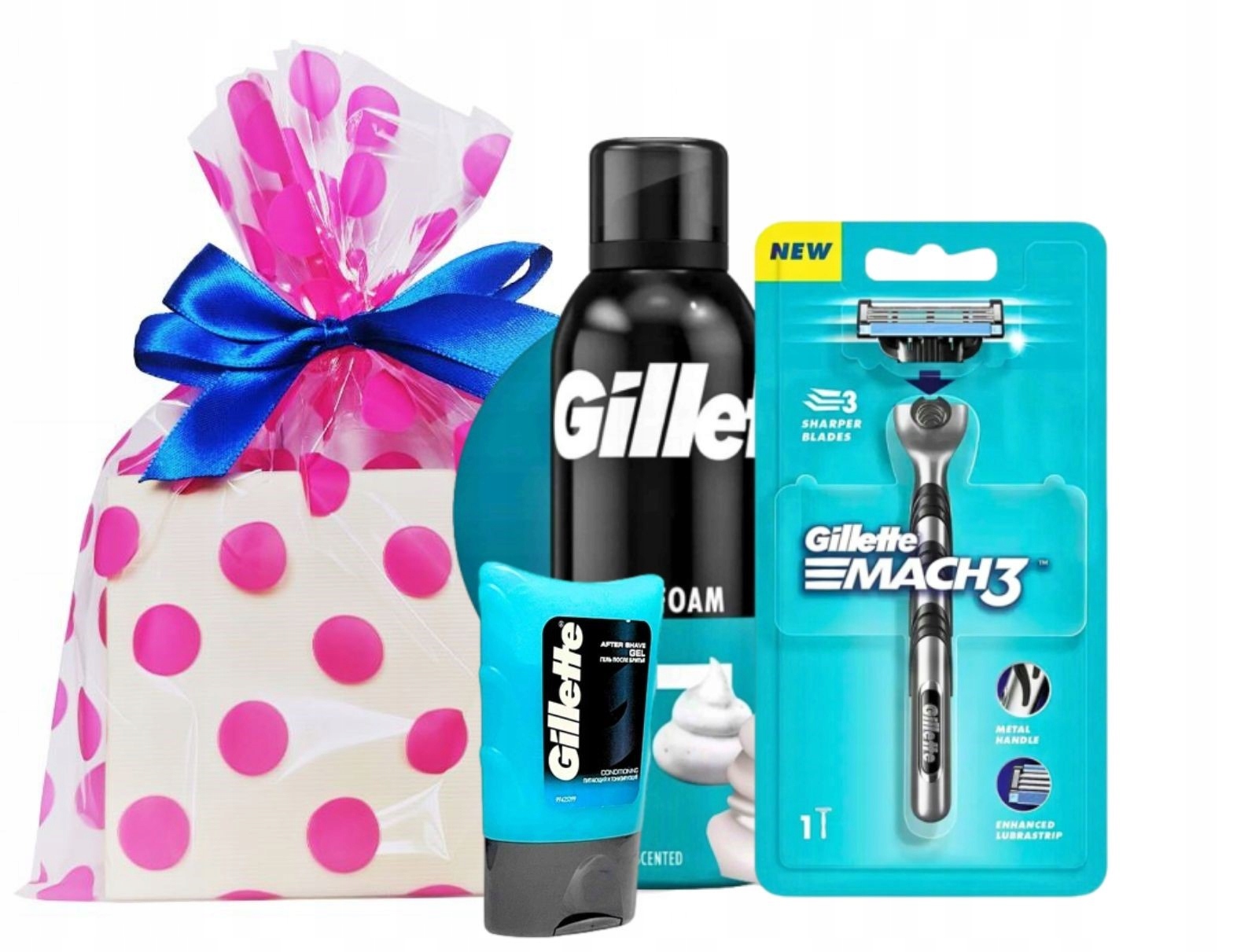 Sada Dárek ke Dni dědečka Gillette Strojek Pěna Gel