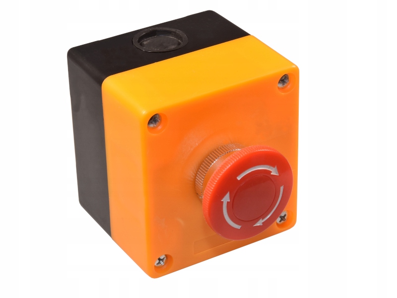 Przycisk bezpieczeństwa STOP GRZYBEK w kasecie 1