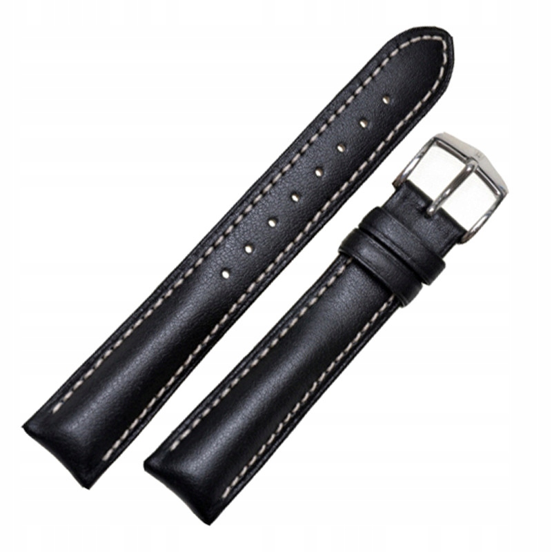 Pásek k hodinkám Hirsch 01475050-2-18 černý 18 mm