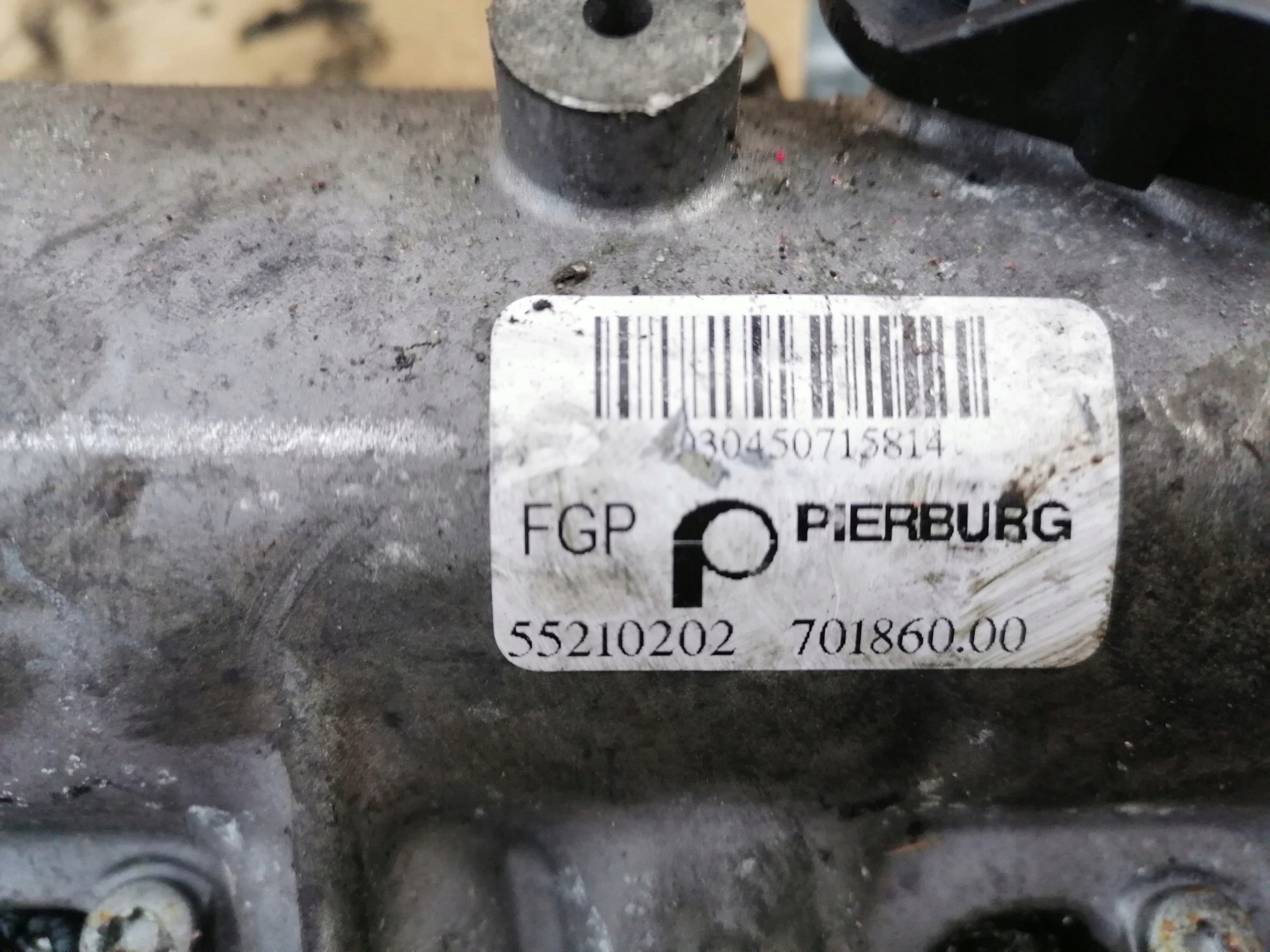 header pipe door FIAT ALFA SAAB OPEL 1.9 JTD CDTI