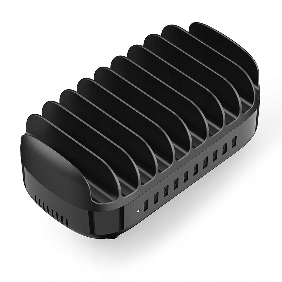 Inteligentná nabíjacia stanica DUK-10P-V1 10x Usb-a čierna