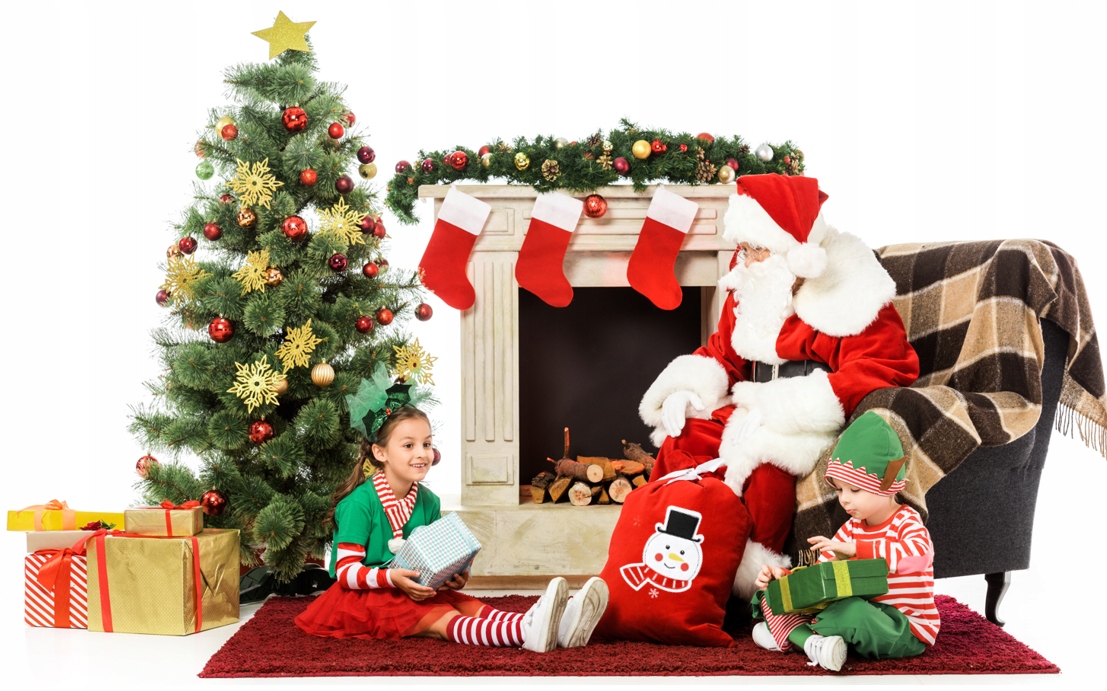 Worek Świętego Mikołaja na prezenty świąteczny czerwony BAŁWAN 50x80cm Marka PartyPal