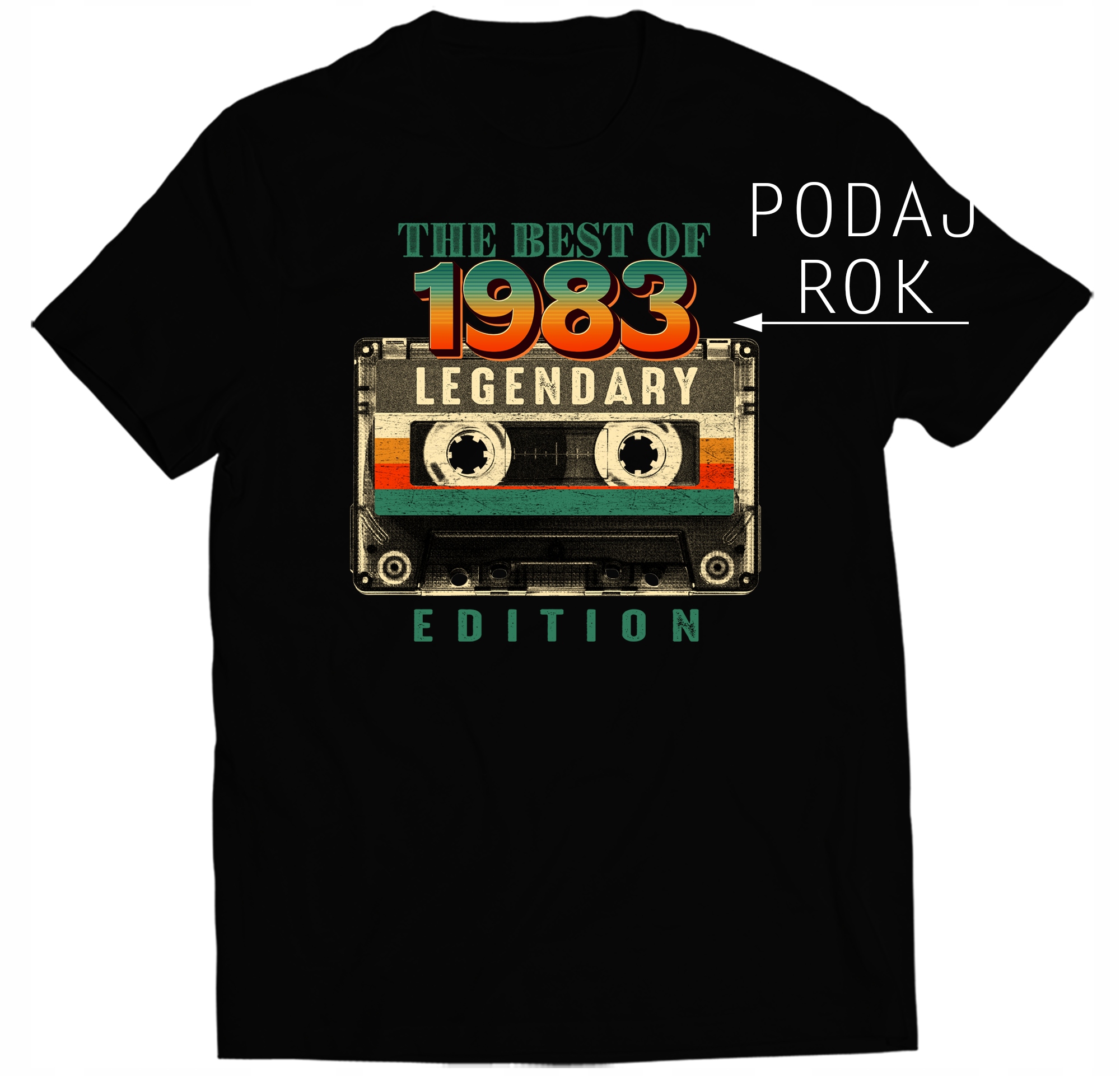 

Koszulka Na 40 Urodziny The Best Of 1983 L