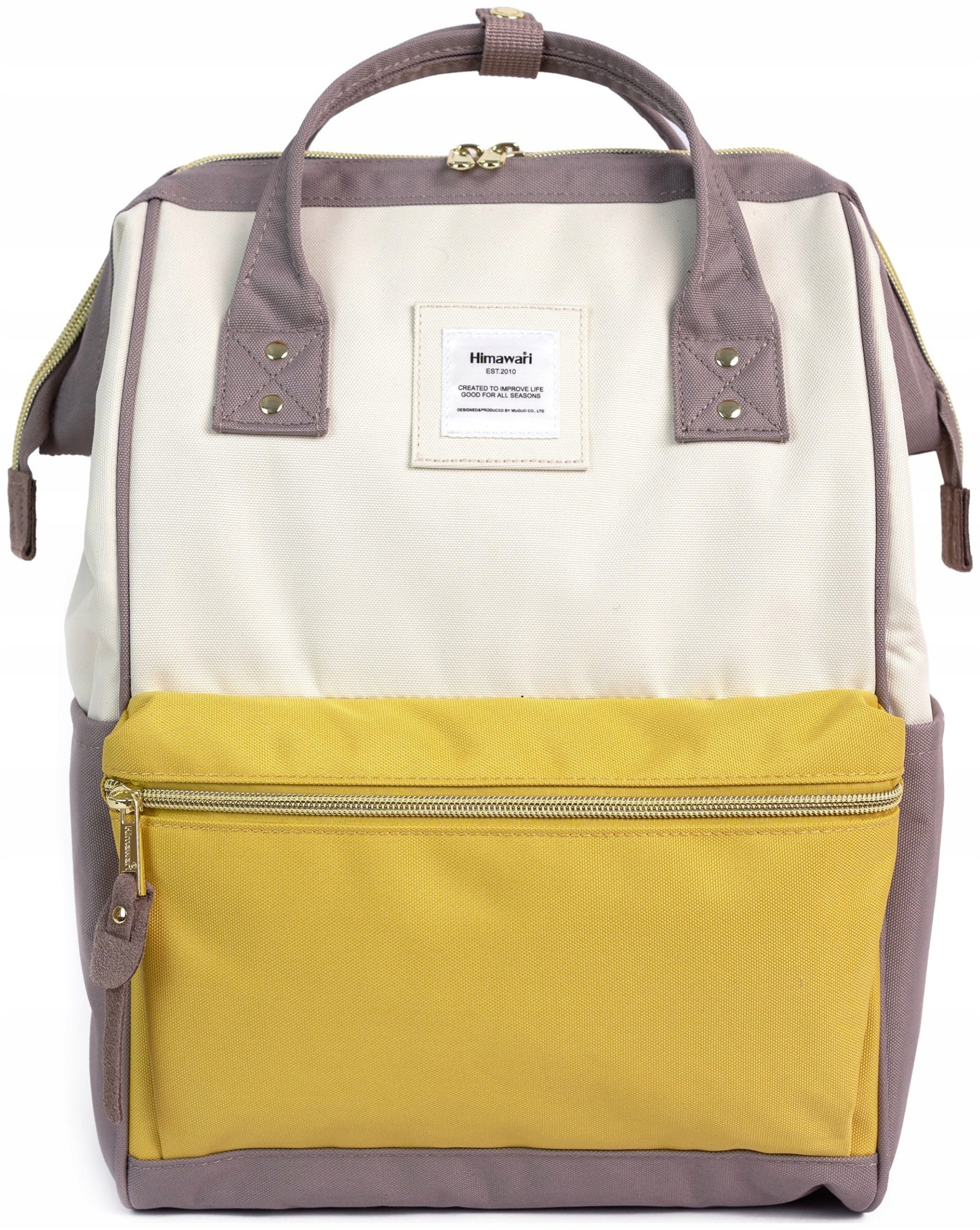 Batoh Himawari No. 8 Dual M tmavě béžový Pánský, Dámský