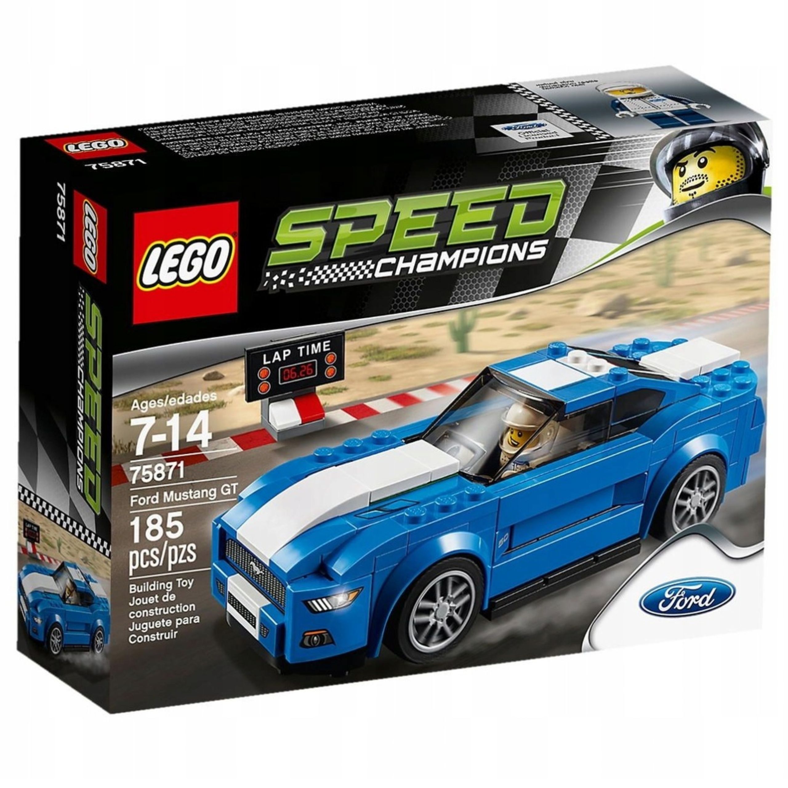 Lego Speed Champions 75871 Ford Mustang Gt Unikat!!!