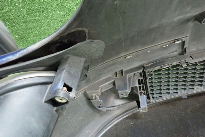 FIAT 500 07-15 front bumper front