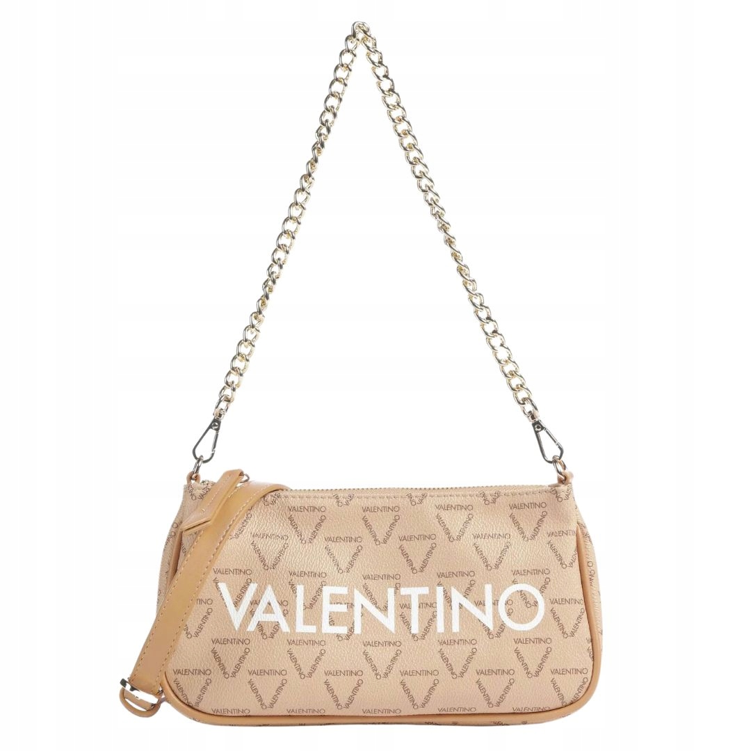 Valentino Malá béžová kabelka přes rameno Liuto