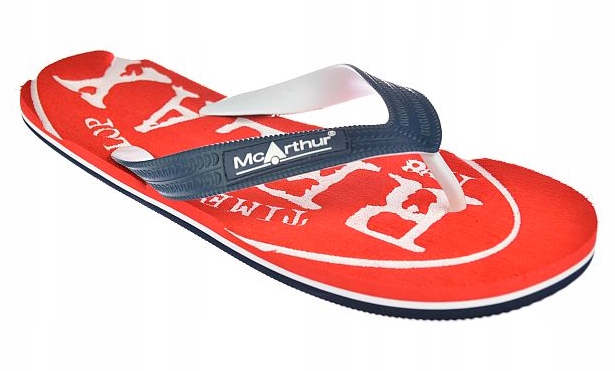 

Japonki Męskie Klapki McArthur S14-M-JP-02 red 43