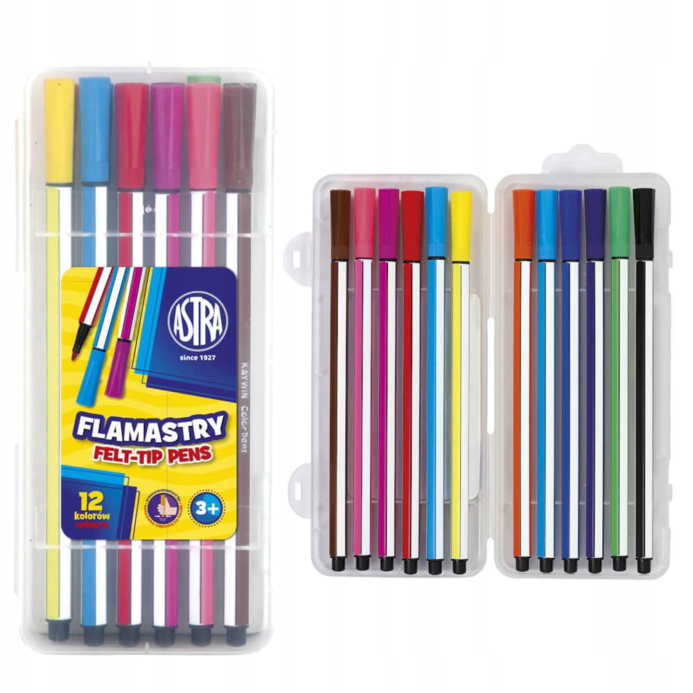 

Flamastry heksagonalne Astra
