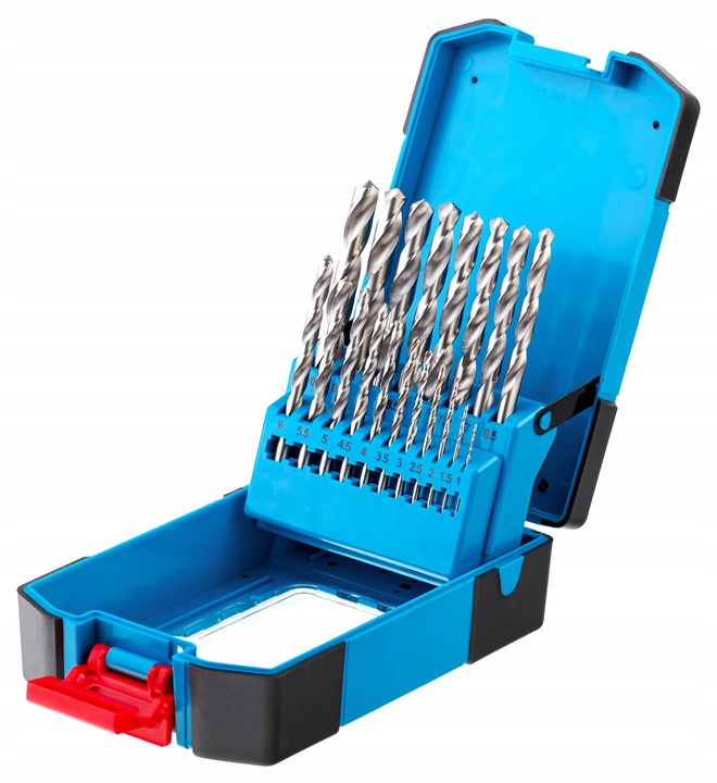 SCHMITH KOMPLET WIERTŁA DO METALU 1-10 mm 19 sztuk Marka Schmith