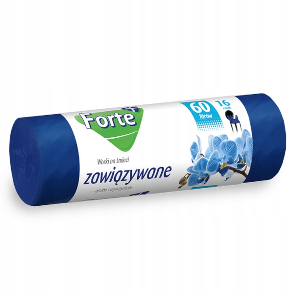 

Forte Worki na śmieci 60l wiązane 16szt