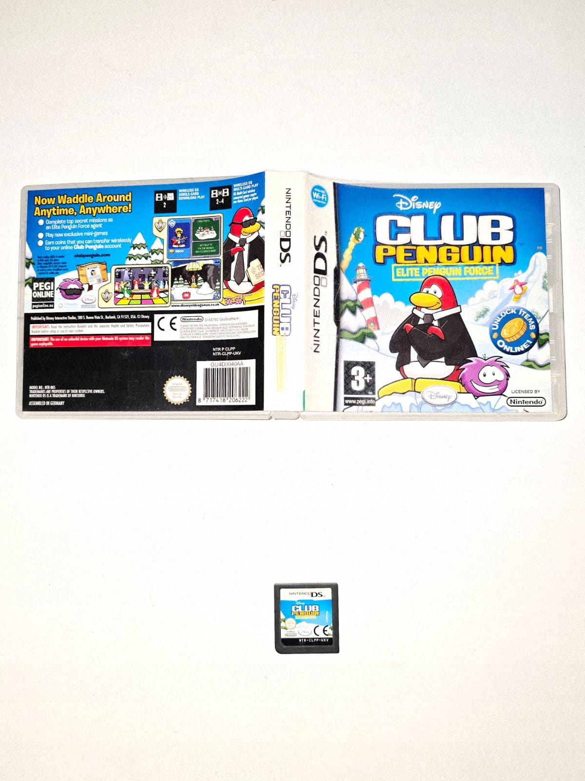 CLUB PENGUIN ELITE PENGUIN FORCE NINTENDO DS 3XA