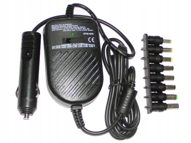 Univerzální notebookový napájecí adaptér 80 W (x1ks)