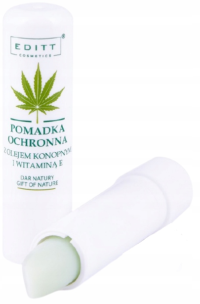 

Pomadka Ochronna Z Olejem Konopnym Editt
