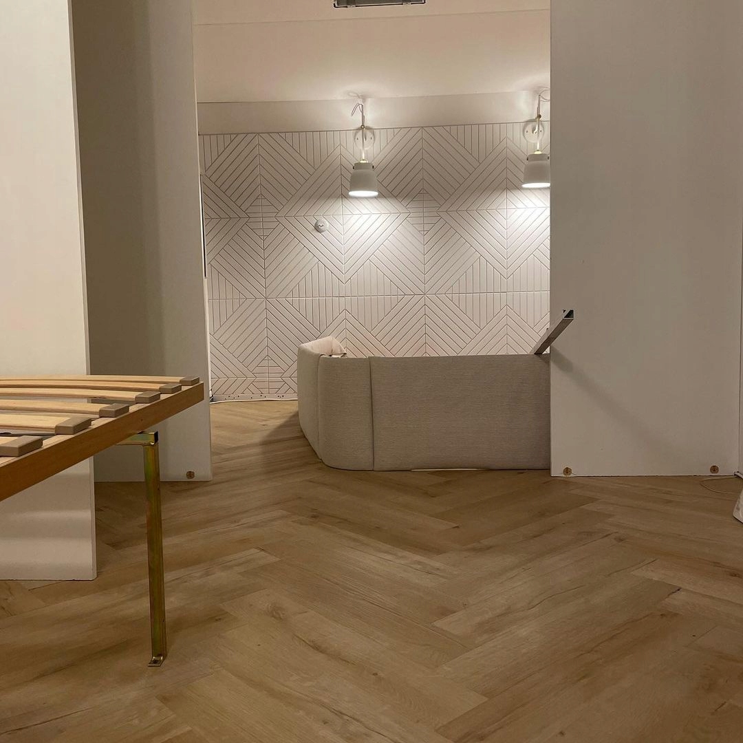 Rombis- panel ścienny drewniany 3D Bielony-Lewy EAN (GTIN) 5900000001