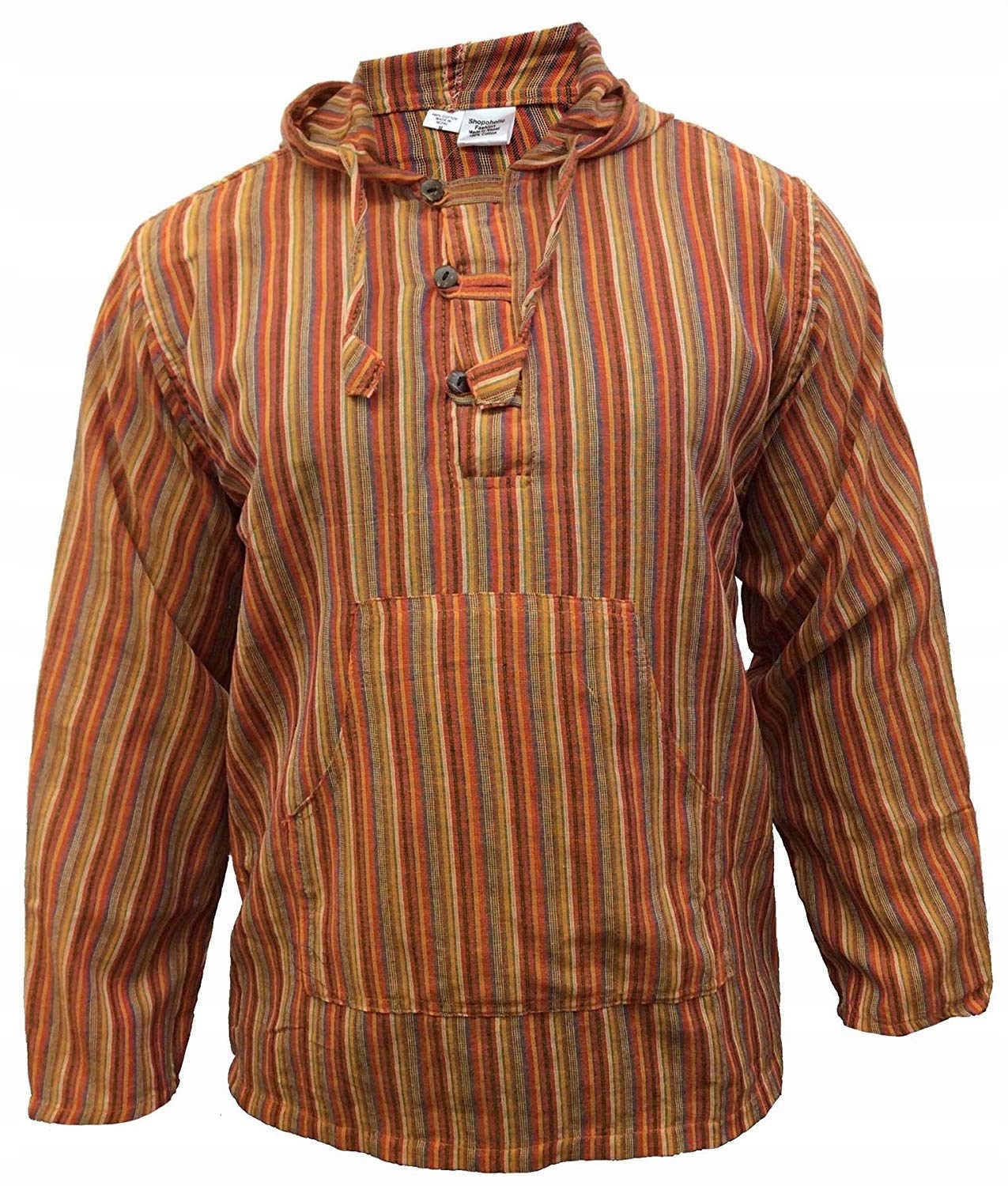 Pánská Mikina s kapucí s kapucí, oranžová, 4XL, festivalová