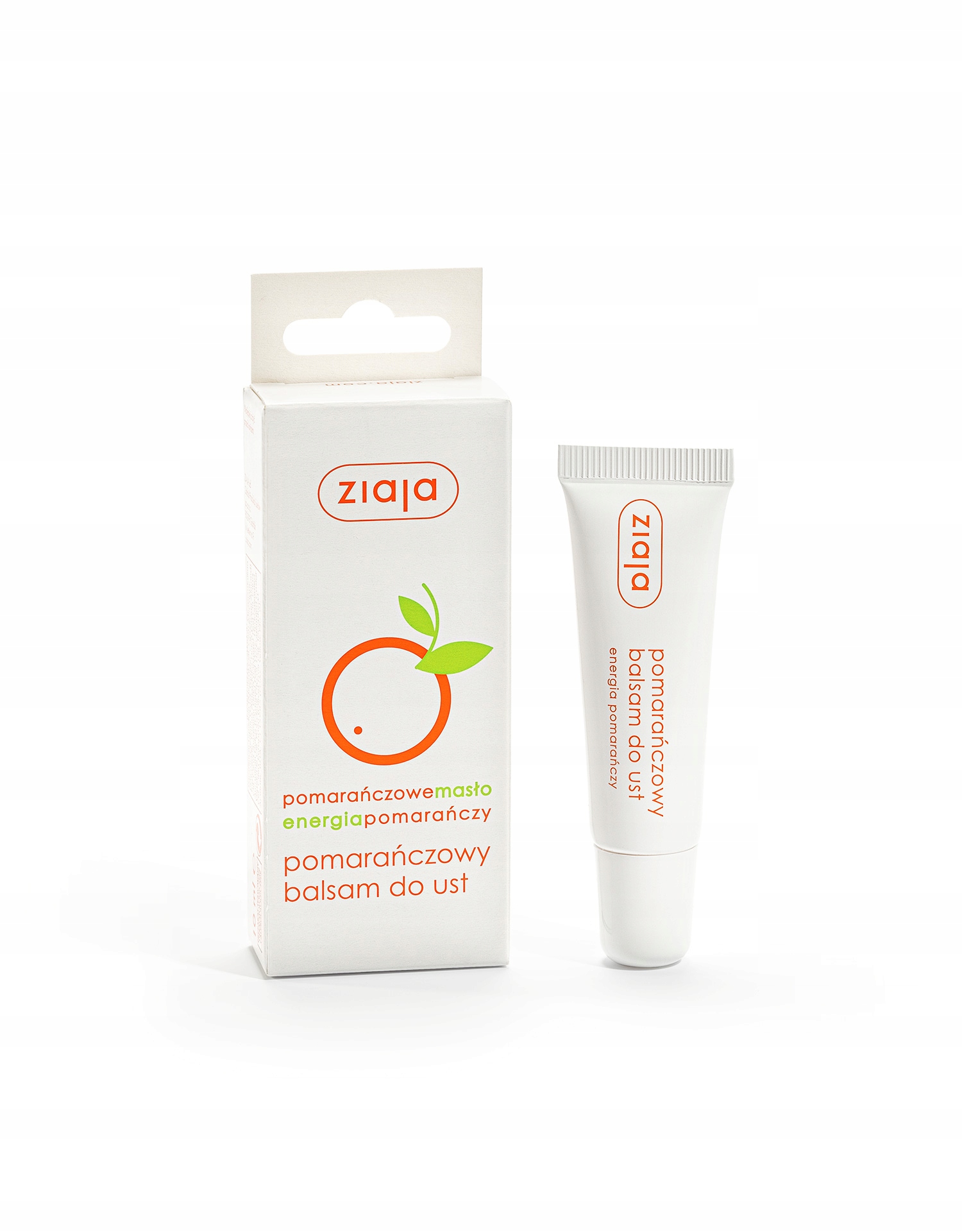 

pomarańczowy balsam do ust
