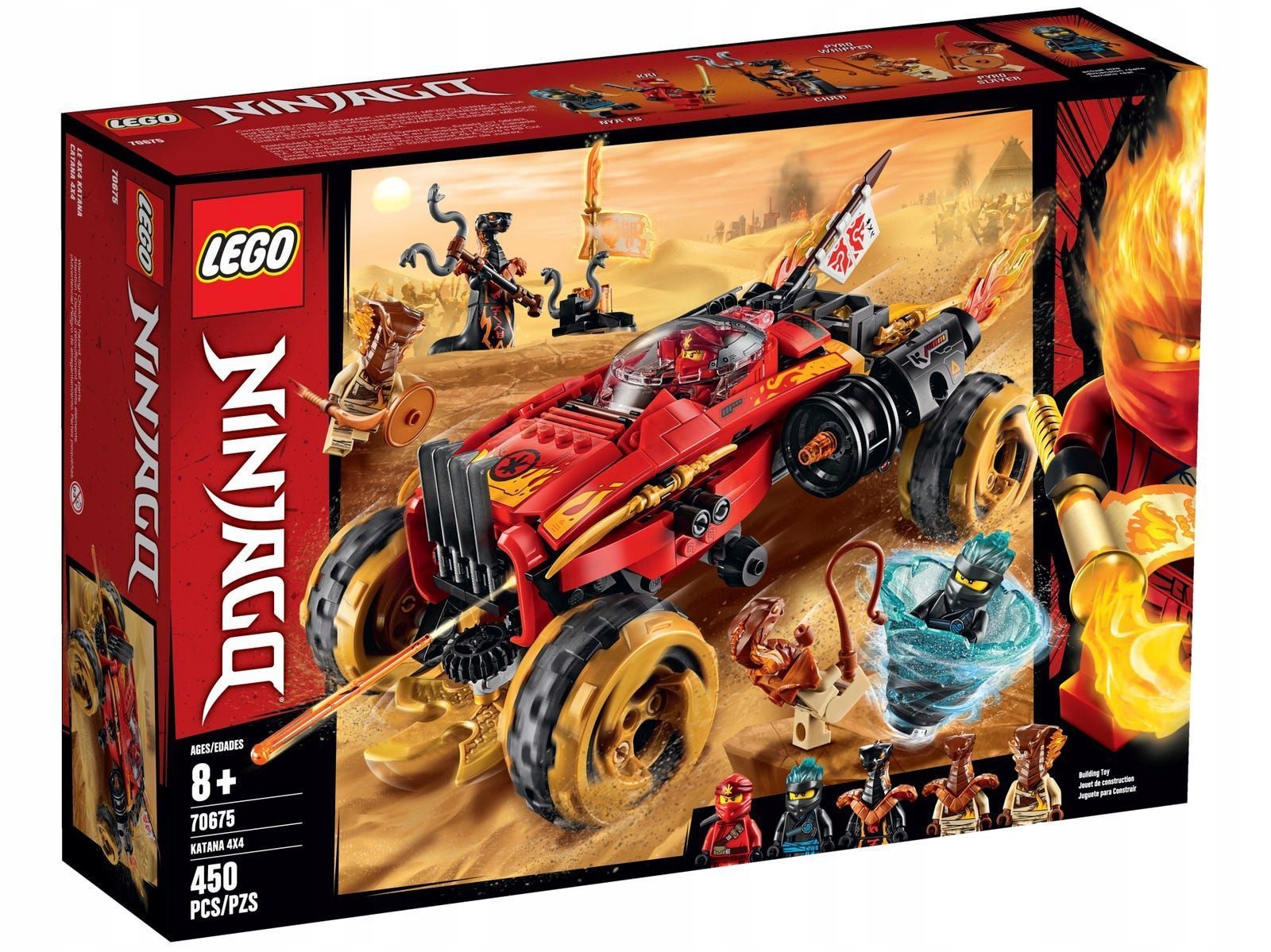 Lego Ninjago 70675 Katana 4×4 Nové