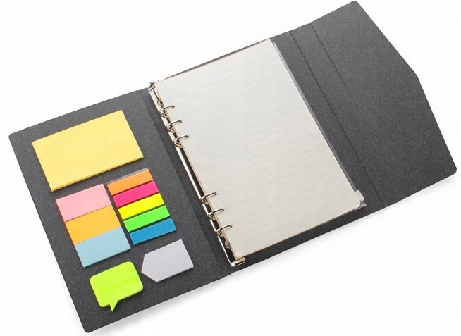 

Notes Notatnik Pamiętnik A5 Linie Szary Organizer