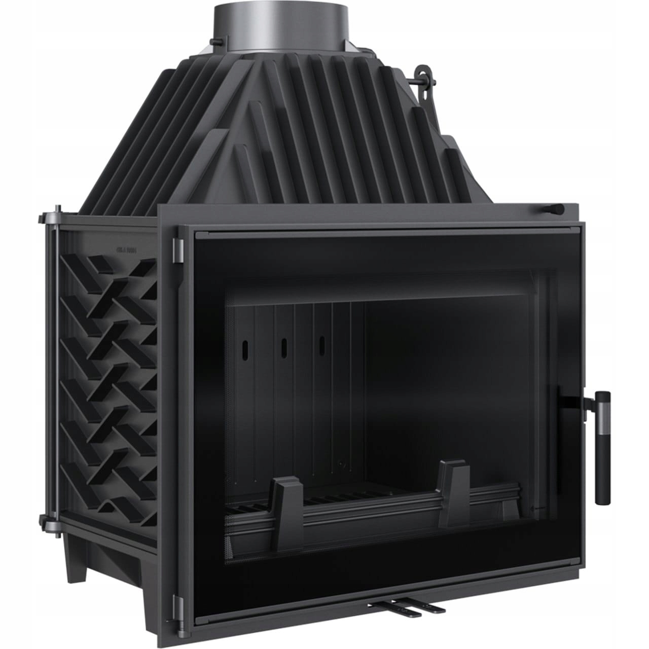 Vzduchový Krb Zosia 12KW 200 Ecoprojekt Přívod Dopalování Spalin Kluzák