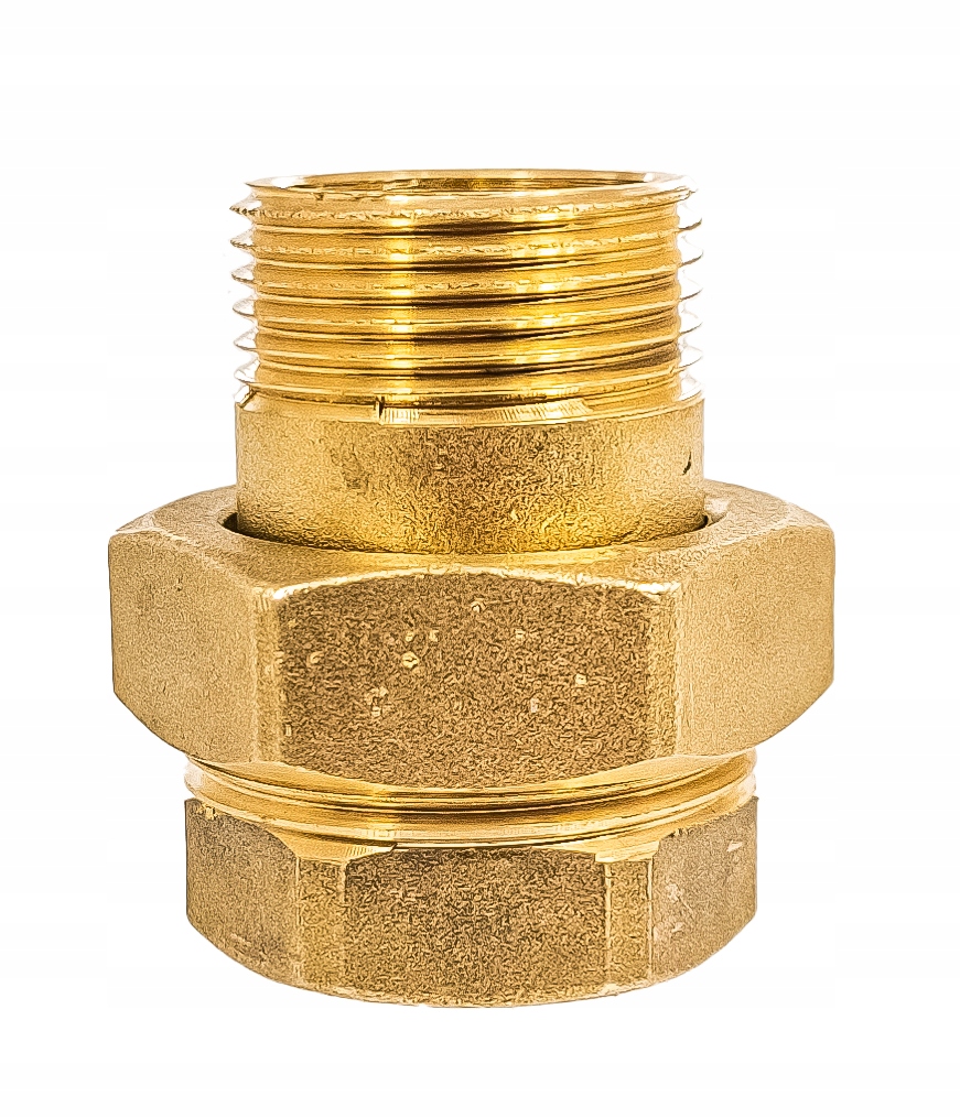 ŚRUBUNEK MOSIĘŻNY STOŻKOWY RÓWNOPRZELOTOWY FI 1" DN25 PROSTY MOCNY SOLIDNY Rodzaj złączka