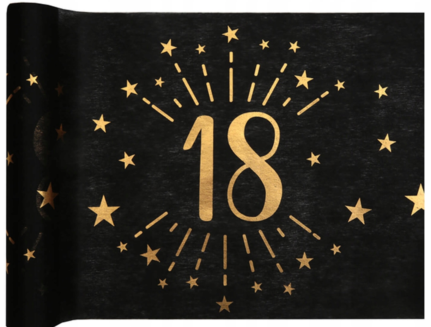 Bieżnik na 18 Urodziny Czarny 5 m