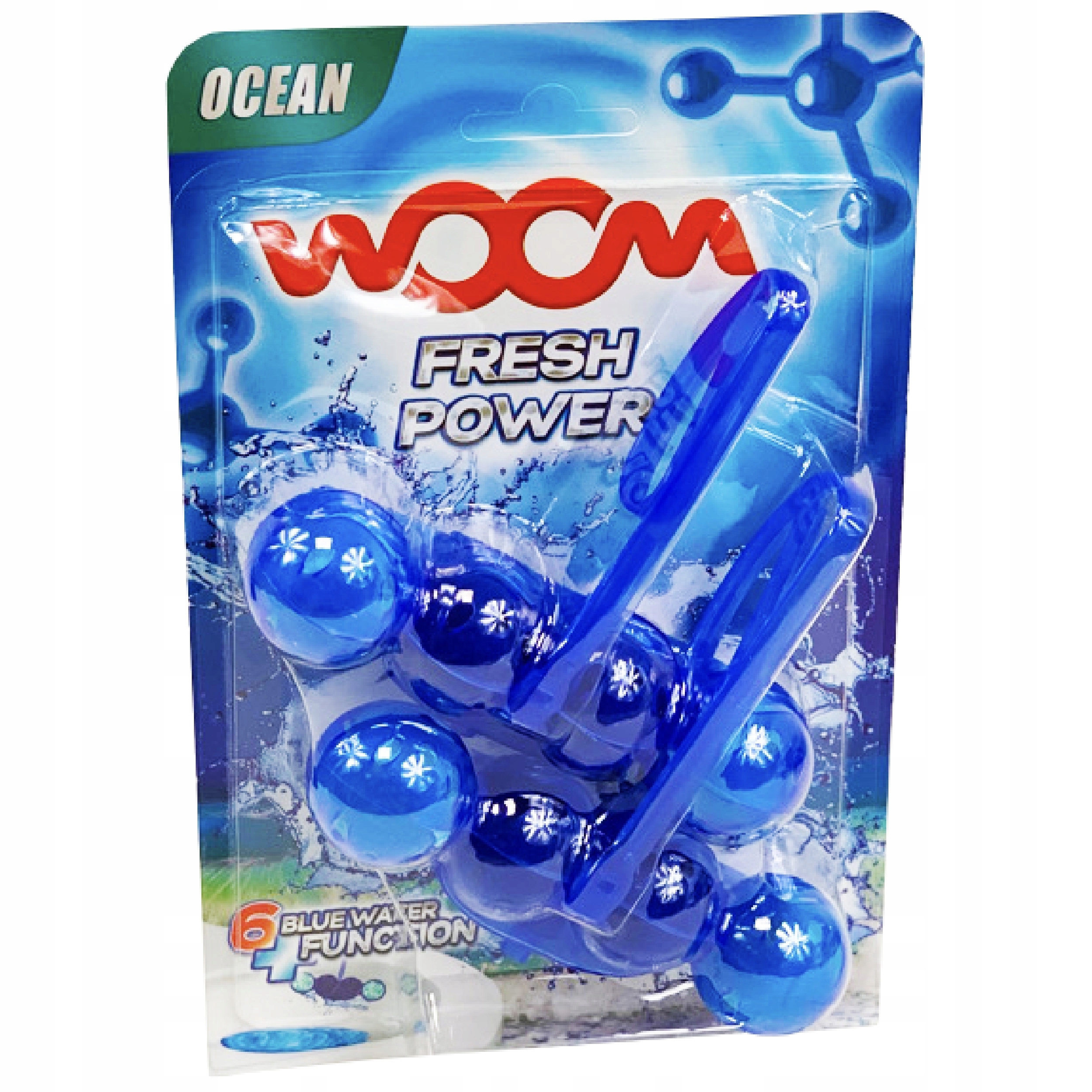 

Zawieszka Do Toalety Barwiąca Woom 2 Szt Ocean