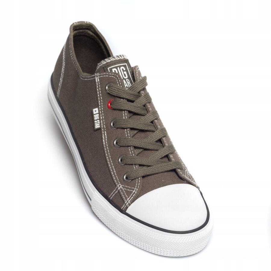 Big Star Pánské nízké khaki tenisky TT174137 303 40