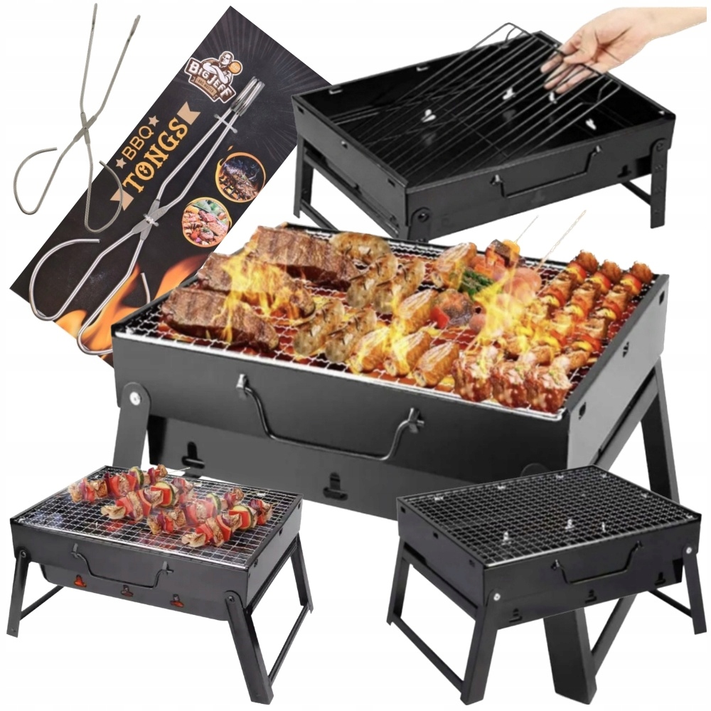 

Grill Turystyczny Przenośny Składany Gril