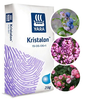 Kristalon fioletowy nawóz krystaliczny 25KG 19-6-6 mikro Yara dużo Azotu