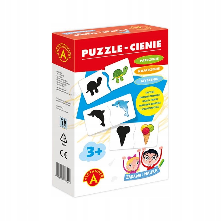 

Puzzle Cienie-zabawa I Nauka