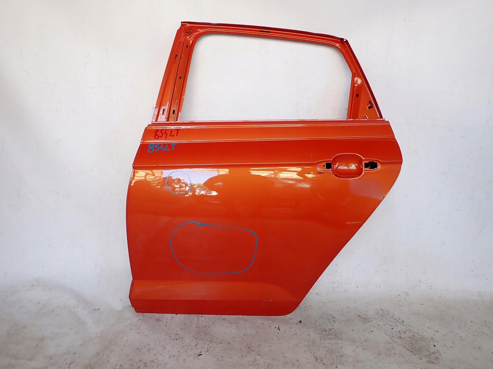 VW POLO VI 6 2G 17-> door rear part rear. left