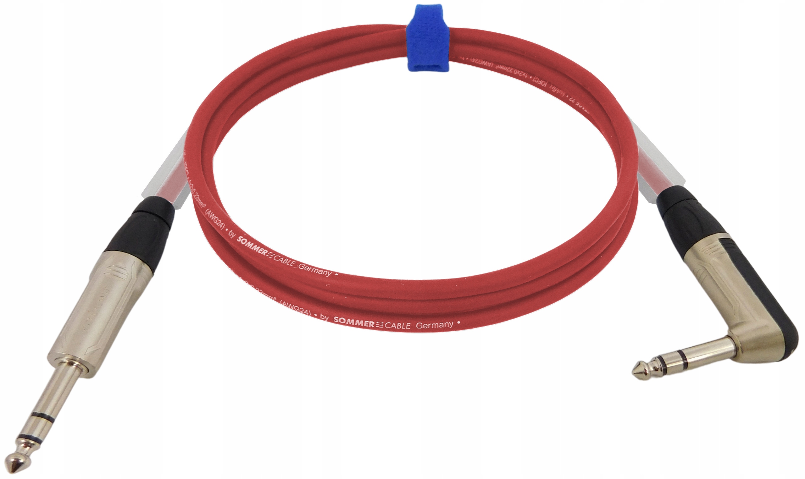 Kabel Sommer Stage Jack 6,3 mm Roxtone Stereo 75 m